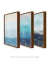 Conjunto com 3 Quadros Decorativos - Mar + Aquarela Azul + Ocean - loja online
