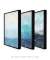 Conjunto com 3 Quadros Decorativos - Mar + Aquarela Azul + Ocean - Rachel Moya | Art Studio - Quadros Decorativos