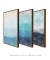 Conjunto com 3 Quadros Decorativos - Mar + Aquarela Azul + Ocean - Rachel Moya | Art Studio - Quadros Decorativos