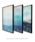 Imagem do Conjunto com 3 Quadros Decorativos - Mar + Aquarela Azul + Ocean