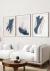 Conjunto com 3 Quadros Decorativos - Nocturne N.01 + Nocturne N.02 + Nocturne N.03