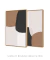 Conjuntos com 2 Quadros Decorativos - Earthly Shapes N.01 + Earthly Shapes N.02