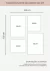 Gallery Wall com 4 Quadros Decorativos - Glint N.01 (50x70) + Traços Rose (40x50) + Modern Lines Rose (40x50) + (50x70) - comprar online
