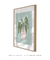 Quadro Decorativo Begônia Maculata Fundo Verde - comprar online