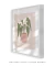 Quadro Decorativo Begônia Maculata Vaso Rosa - loja online