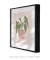 Quadro Decorativo Begônia Maculata Vaso Rosa - comprar online