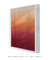 Imagem do Quadro Decorativo Degradê Laranja e Bordô Díptico N.01
