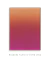 Quadro Decorativo Degradê Rosa e Laranja Díptico N.02
