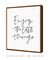 Imagem do Quadro Decorativo Frase Enjoy The Little Things Lettering-Quadrado