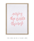 Imagem do Quadro Decorativo Frase Enjoy The Little Things Rosa