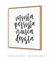 Quadro Decorativo Frase Insista Persista Nunca Desista - Quadrado na internet
