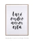 Quadro Decorativo Frase Lar é Onde o Amor Está - loja online