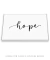 Quadro Decorativo Hope Horizontal - loja online