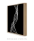 Quadro Decorativo Linhas Preto