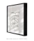 Quadro Decorativo Minimal Leaf 01 - comprar online