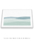 Imagem do Quadro Decorativo Pinceladas Aquareladas em Azul e Verde Horizontal