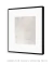 Quadro Decorativo Serene Neutral com Borda Branca Quadrado