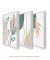 Conjunto com 3 Quadros Decorativos - Folhagem Boho + Nuances Spring 03 + Botanical Mint Spring - loja online