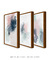 Conjunto com 3 Quadros Decorativos - Abstrato Tons Pastéis I + Abstrato Tons Pastéis II + Abstrato Tons Pastéis III - loja online