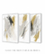 Conjunto com 3 Quadros Decorativos - Soft Minimal Strokes 01 + Soft Minimal Strokes 02 + Soft Minimal Strokes 03 - loja online