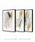 Conjunto com 3 Quadros Decorativos - Soft Minimal Strokes 01 + Soft Minimal Strokes 02 + Soft Minimal Strokes 03 - comprar online