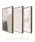 Imagem do Conjunto com 3 Quadros Decorativos - Blooming Shapes N.01 + Inspirado Matisse Botânico Cut Outs Rose I + Blooming