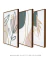 Conjunto com 3 Quadros Decorativos - Folhagem Boho + Nuances Spring 03 + Botanical Mint Spring - loja online
