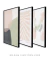 Conjunto com 3 Quadros Decorativos - Blooming Shapes N.01 + Inspirado Matisse Botânico Cut Outs Rose I + Blooming na internet