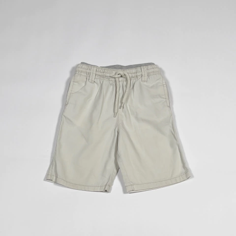 TALLE 24 MESES - BERMUDA GABARDINA CRUDA CINTURA ELASTIZADA GRIS - OSHKOSH
