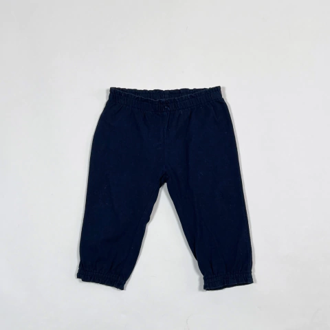 TALLE 6 MESES - PANTALON ALGODON LIVIANO AZUL - CARTERS