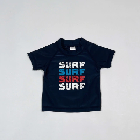 TALLE 3/6 MESES - REMERA M/CORTA P/AGUA AZUL SURF - OSHKOSH