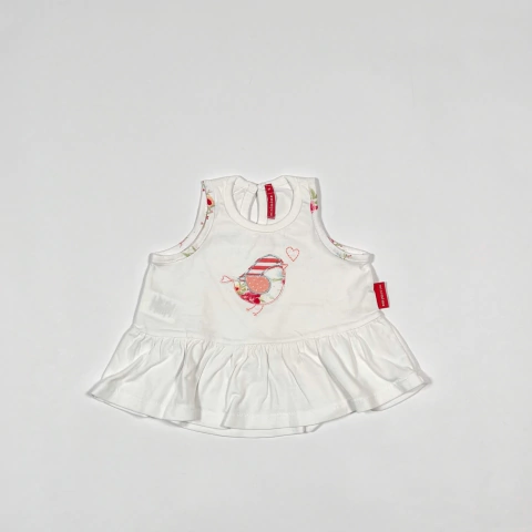 TALLE S - REMERA S/MANGA BLANCA PAJARITO VOLADOS - MIMO - comprar online