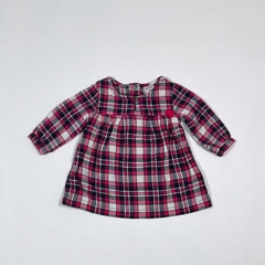 TALLE 3 MESES - BLUSA M/LARGA CUADROS - CARTERS