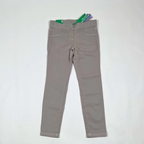 TALLE S (6/7 AÑOS) - LEGGING GABARDINA ELASTIZADA BEIGE (C/ETIQUETA) - BENETTON