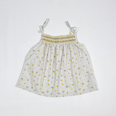 TALLE 8 AÑOS - BLUSA S/MANGA LIMONES - PIOPPA