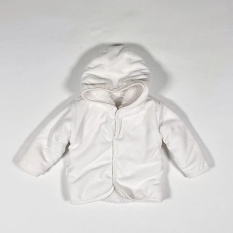 TALLE 9 MESES - CAMPERA PLUSH FORRADA EN PELITO - BABY TIME