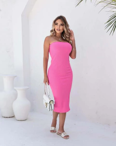 Cód 092 Vestido Midi Tomara que caia