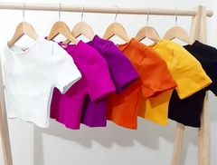 Cód 047 Cropped "Farm" inspiration - loja online