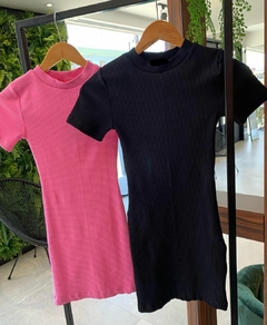 Cód 003 Vestido golinha manga curta - comprar online