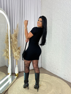 Cód 003 Vestido golinha manga curta na internet