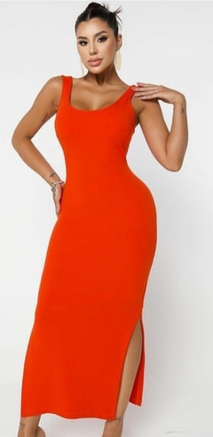 Cód 112 Vestido longo Regata