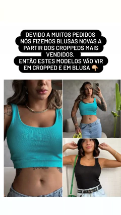 Cód 019 Blusa Roma Alça dupla - Allezo