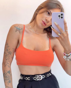 Cód 053 Cropped kiss - loja online