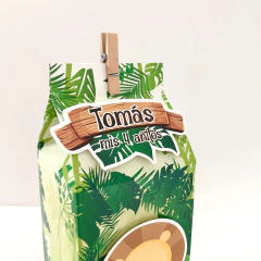 Milk box 3D con figuras en relieve Selva bebe en internet