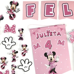 Kit decoración para cumpleaños Minnie