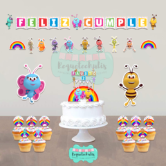 Kit cumpleaños deco mini Bichikids