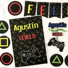 Kit decoración para cumpleaños Gamer