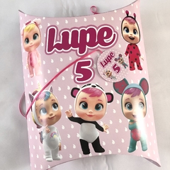 Piñata tipo pillow bebés llorones