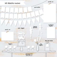 Kit imprimible deco básico personalizado NUEVO DISEÑO