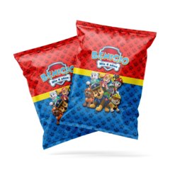 Pack 10 bolsitas golosineras chip bags Paw Patrol